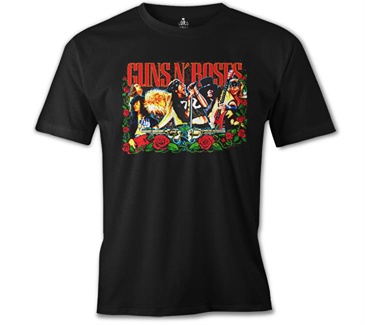 Guns N' Roses - Guns and Roses Siyah Erkek Tshirt