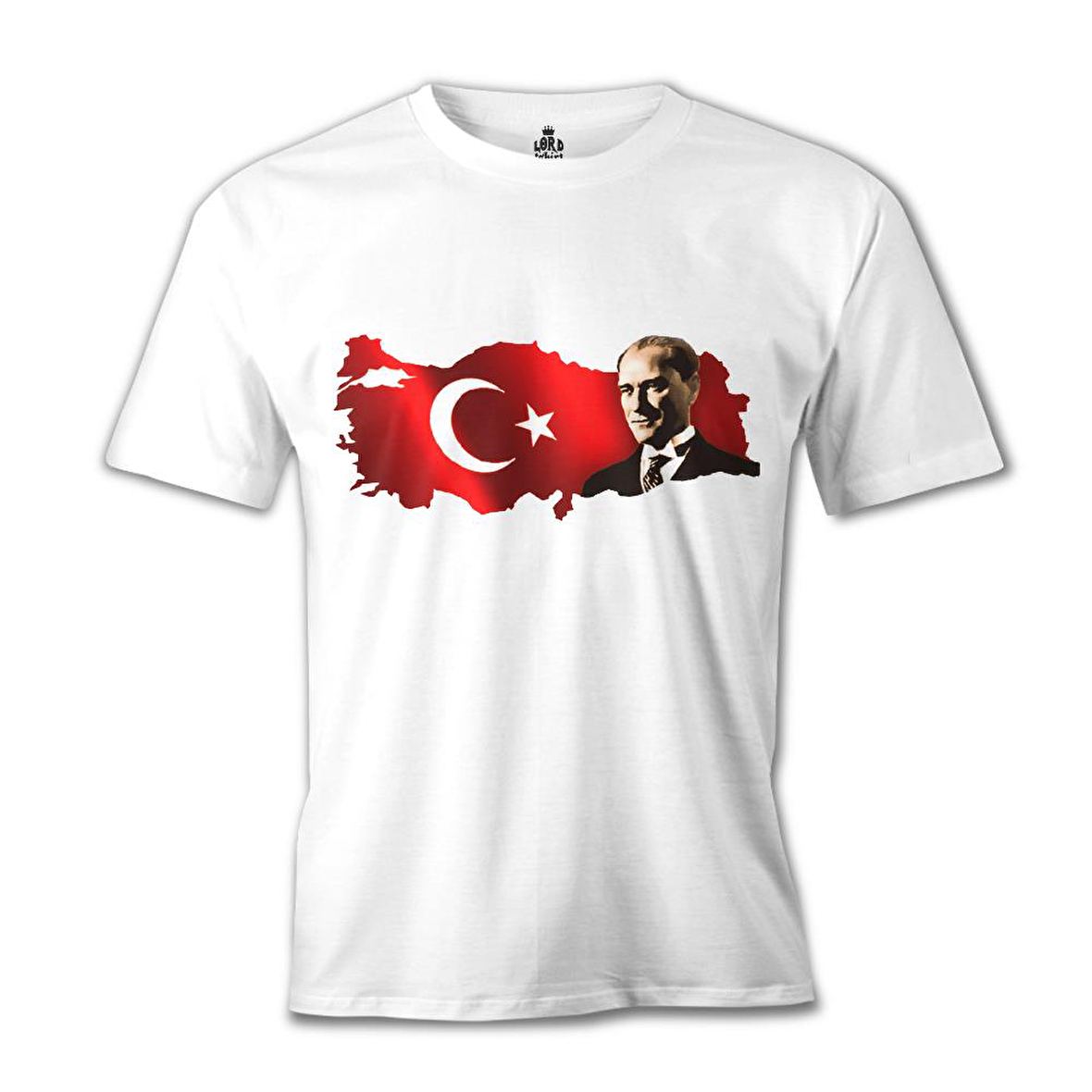 Atatürk - TC Beyaz Erkek Tshirt