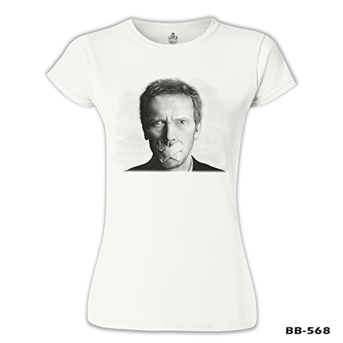 House - Don't! Beyaz Bayan Tshirt