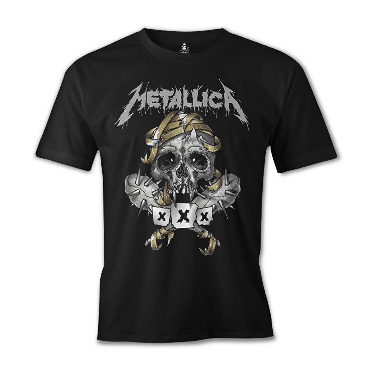 Metallica - X - X Siyah Erkek Tshirt