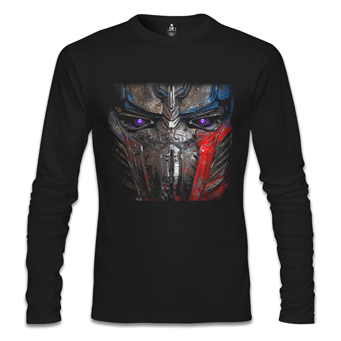 Transformers 5 - The Last Knight Siyah Erkek Sweatshirt