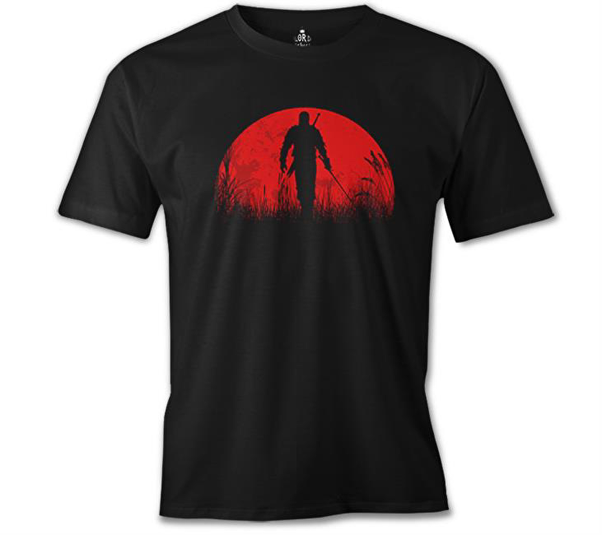 Witcher - Geralt Of Rivia Siyah Erkek Tshirt
