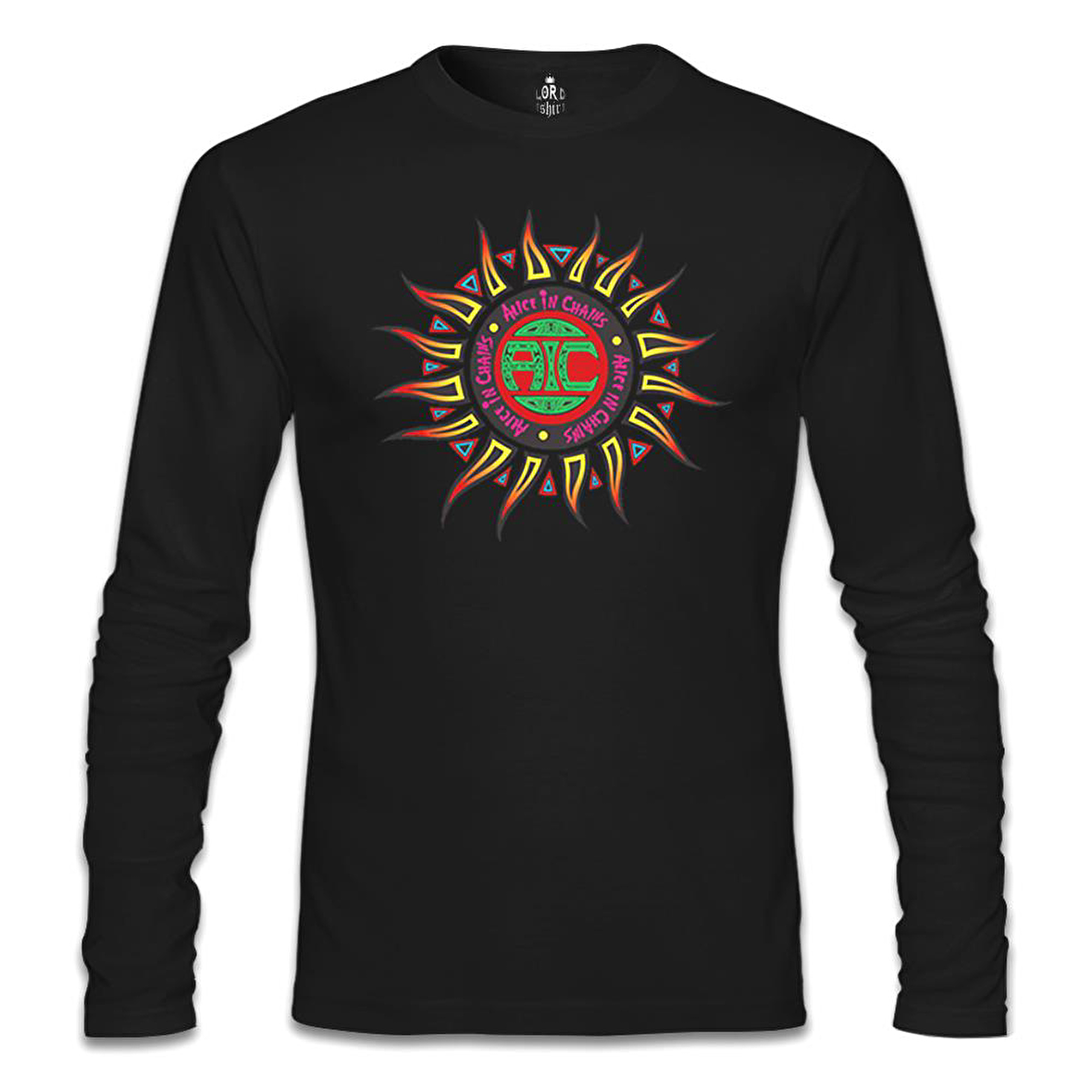 Alice in Chains Siyah Erkek Sweatshirt