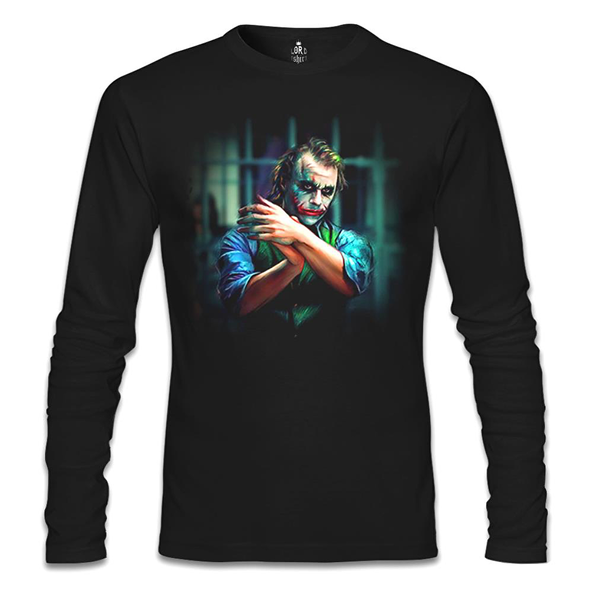 Joker Siyah Erkek Sweatshirt