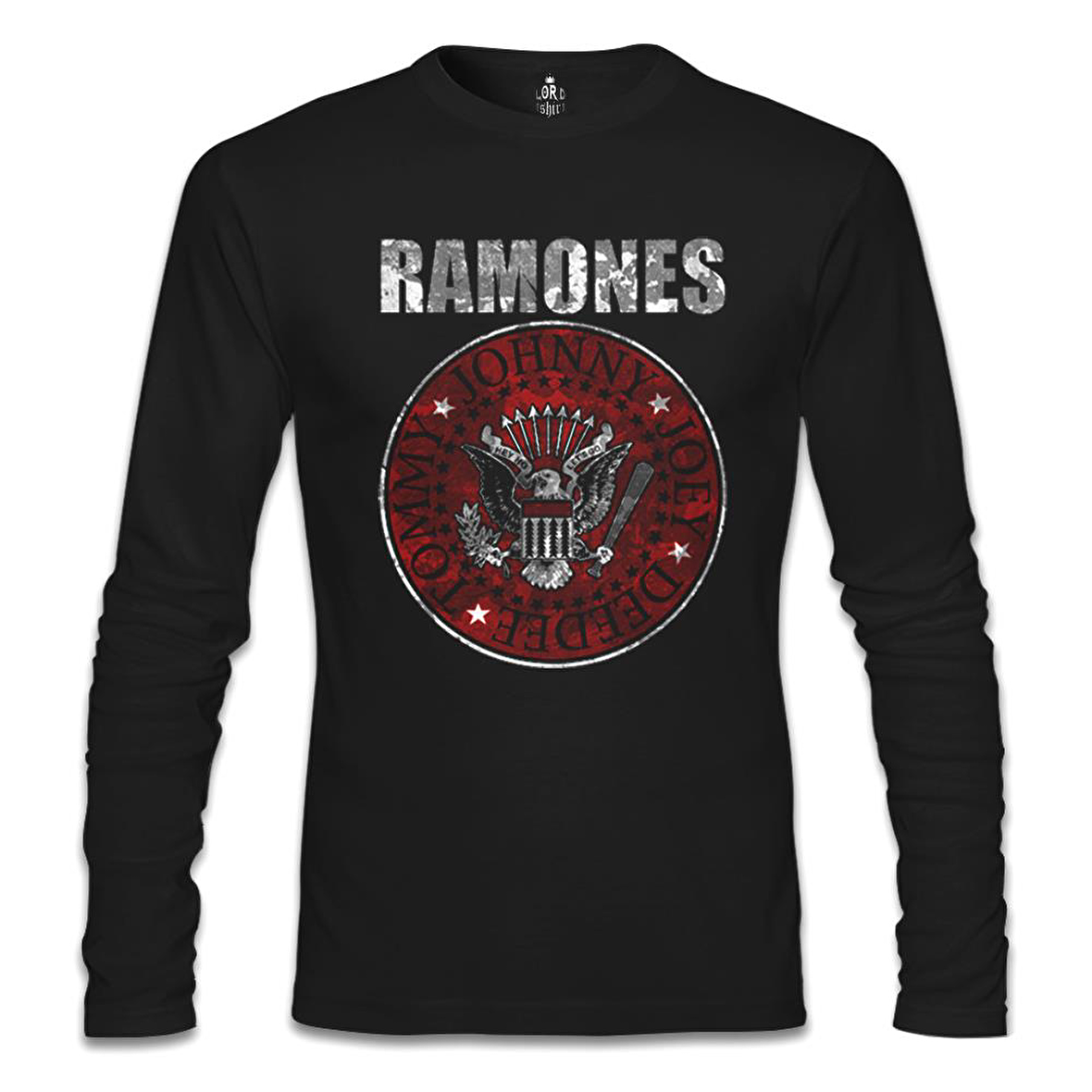 Ramones Siyah Erkek Sweatshirt