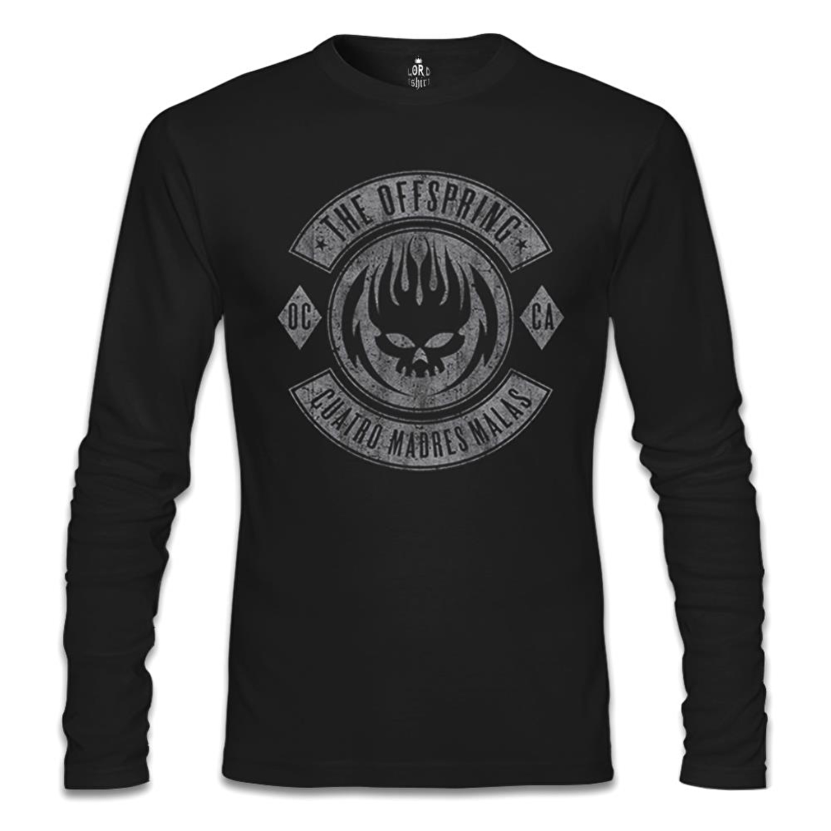 The Offspring Siyah Erkek Sweatshirt