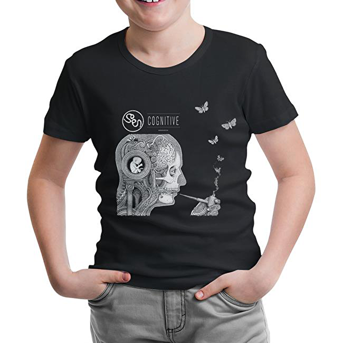 Soen - Cognitive Siyah Çocuk Tshirt