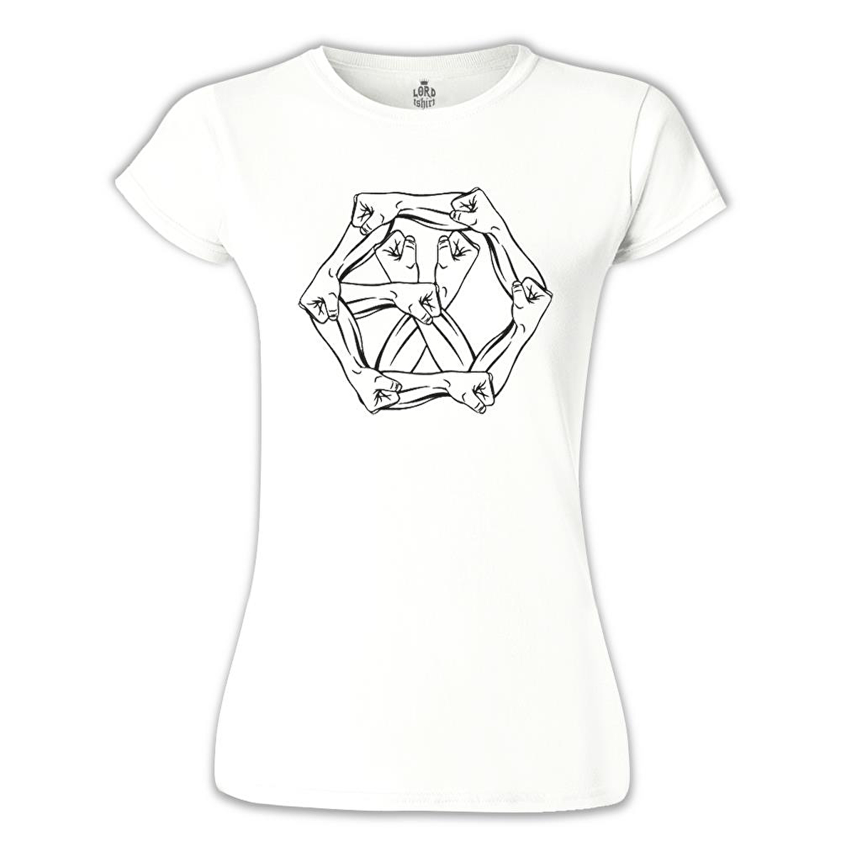 EXO - The War Beyaz Bayan Tshirt
