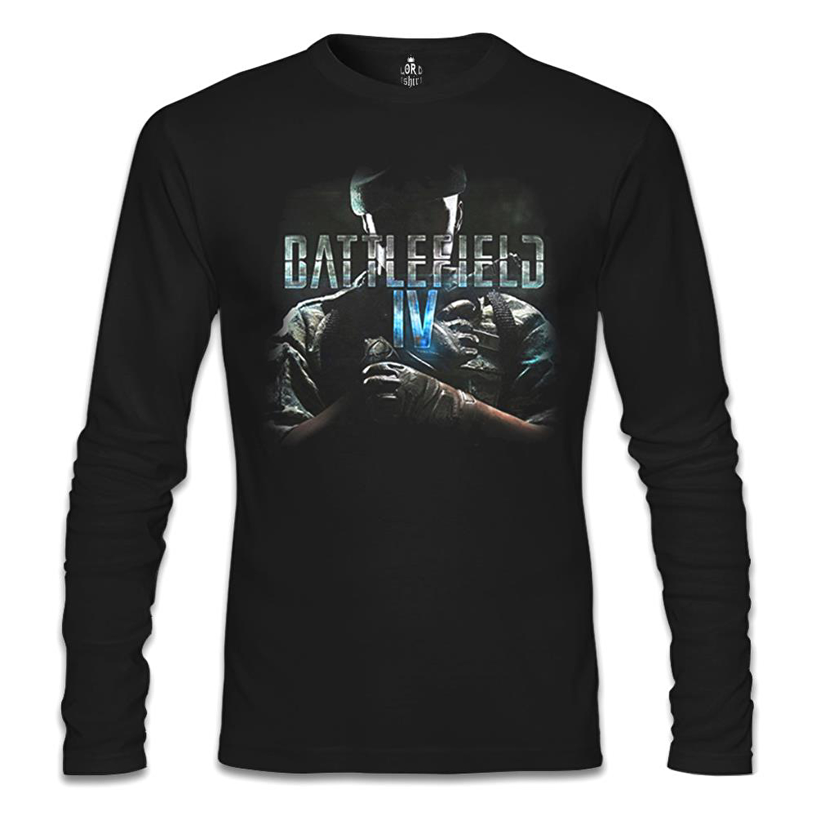Battlefield 4 Siyah Erkek Sweatshirt