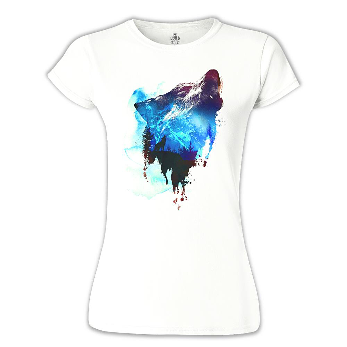 Kurt 4 Beyaz Bayan Tshirt