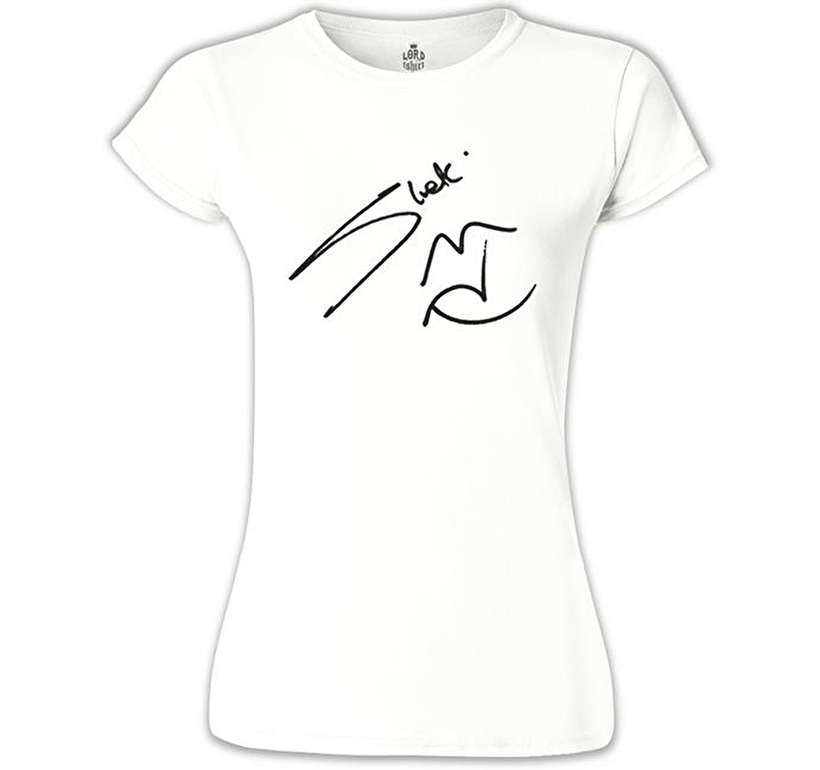 Shakira - Sign Beyaz Bayan Tshirt