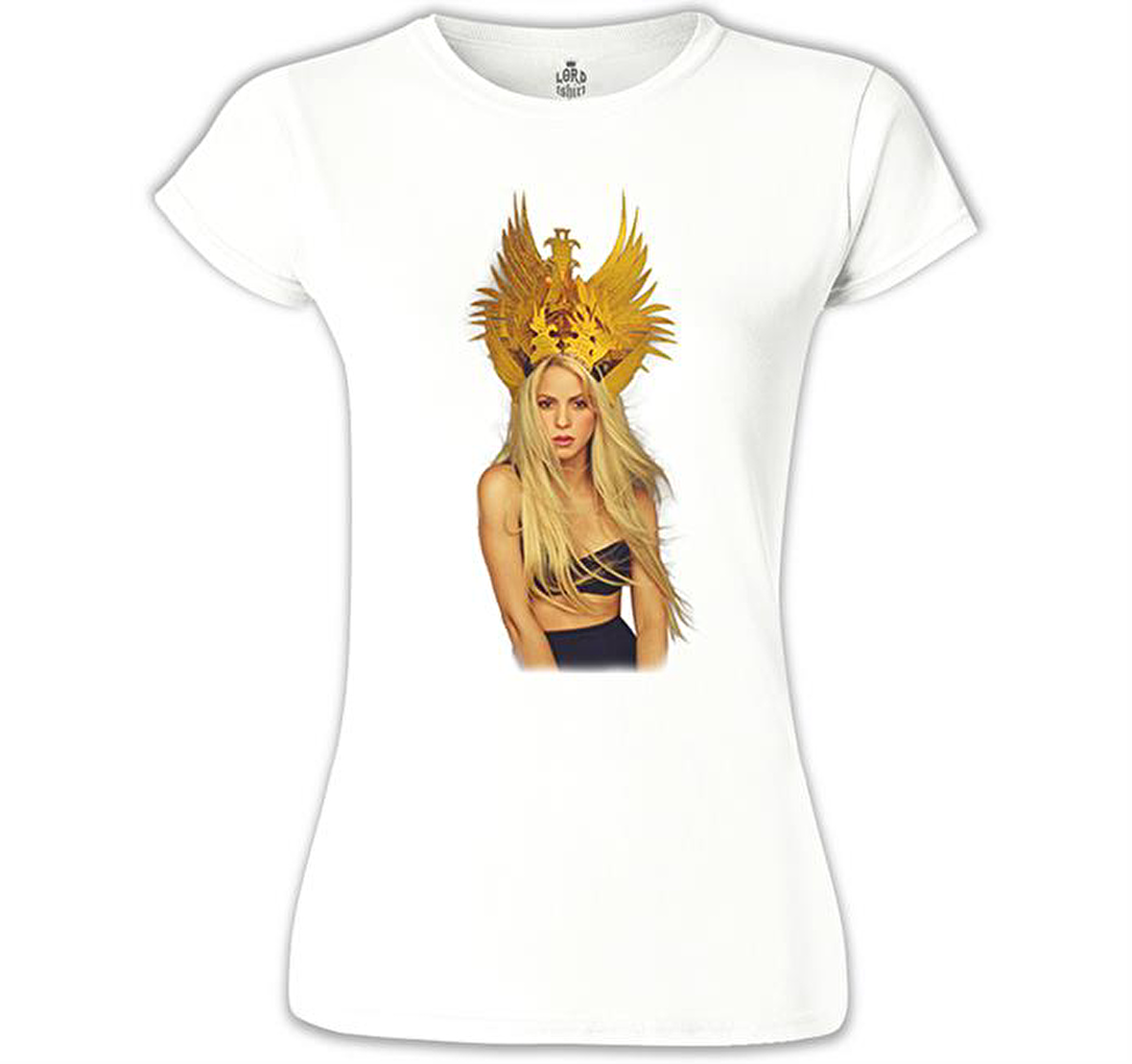 Shakira - Comme Moi Beyaz Bayan Tshirt