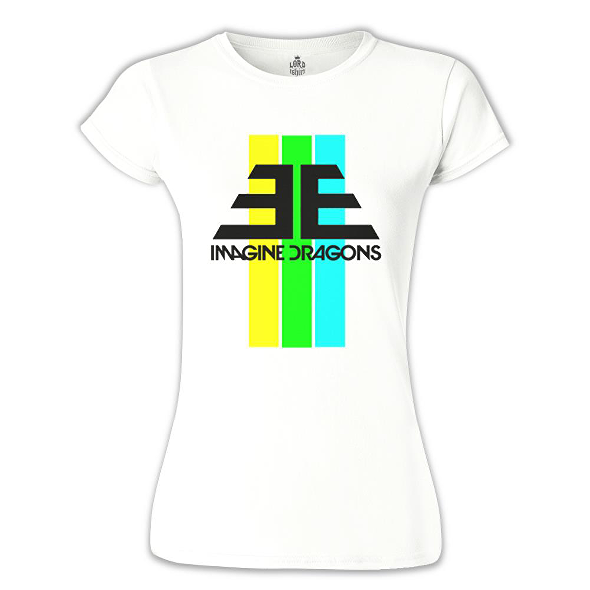 Imagine Dragons - EE Beyaz Bayan Tshirt