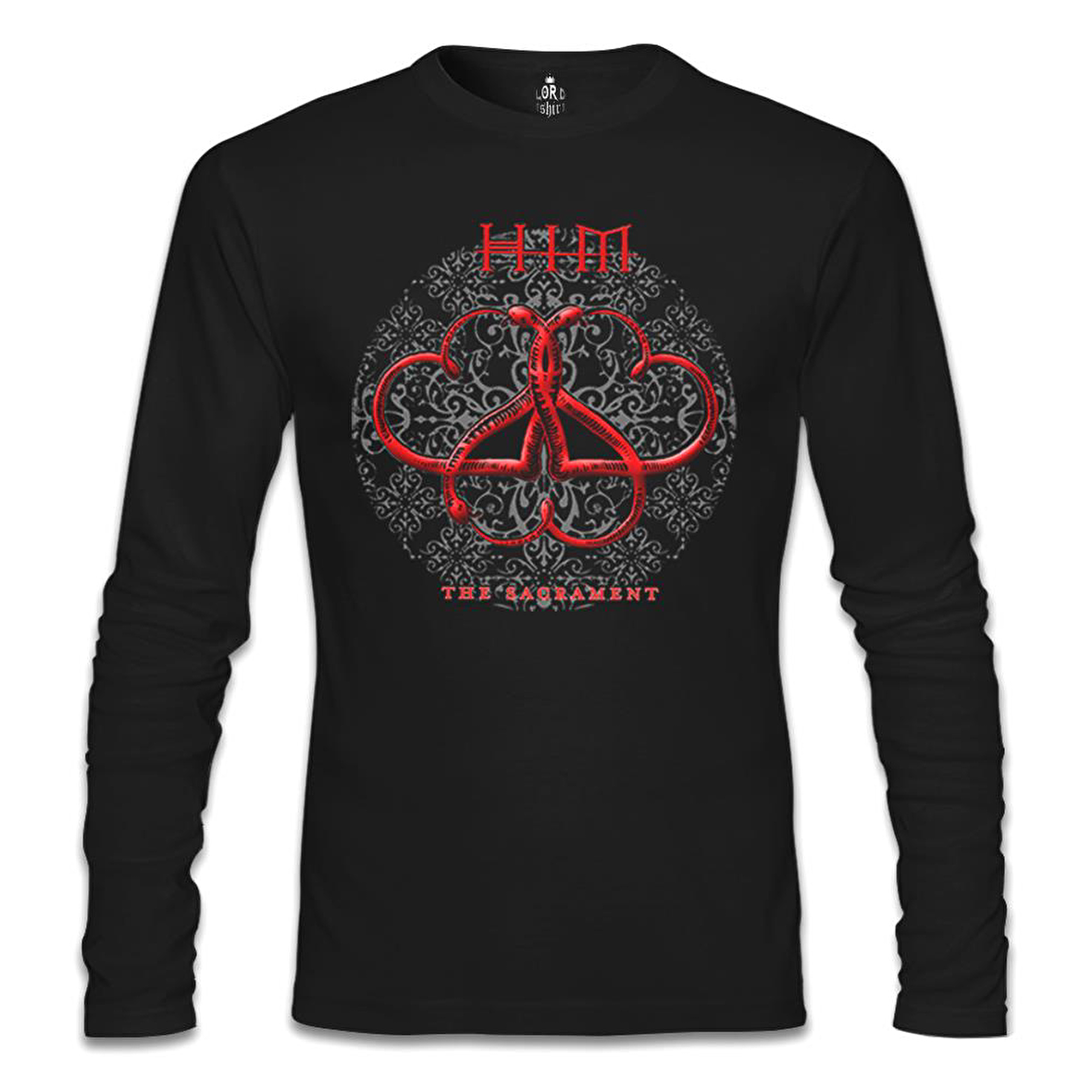HIM - The Sacrement Siyah Erkek Sweatshirt