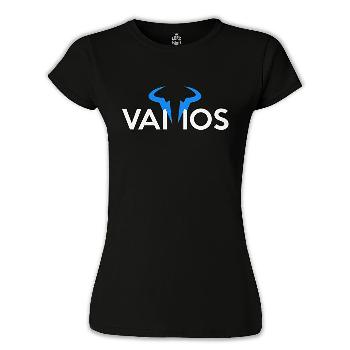 Tenis - Vamos Siyah Bayan Tshirt