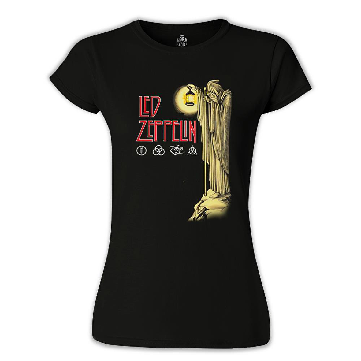 Led Zeppelin - Stairway to Heaven Siyah Bayan Tshirt