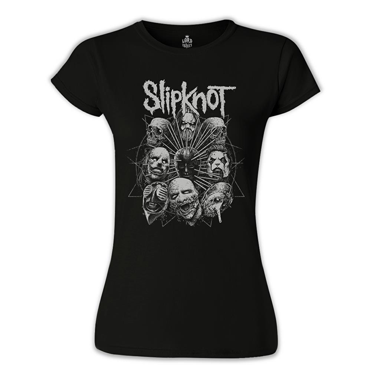 Slipknot - Deca Siyah Bayan Tshirt