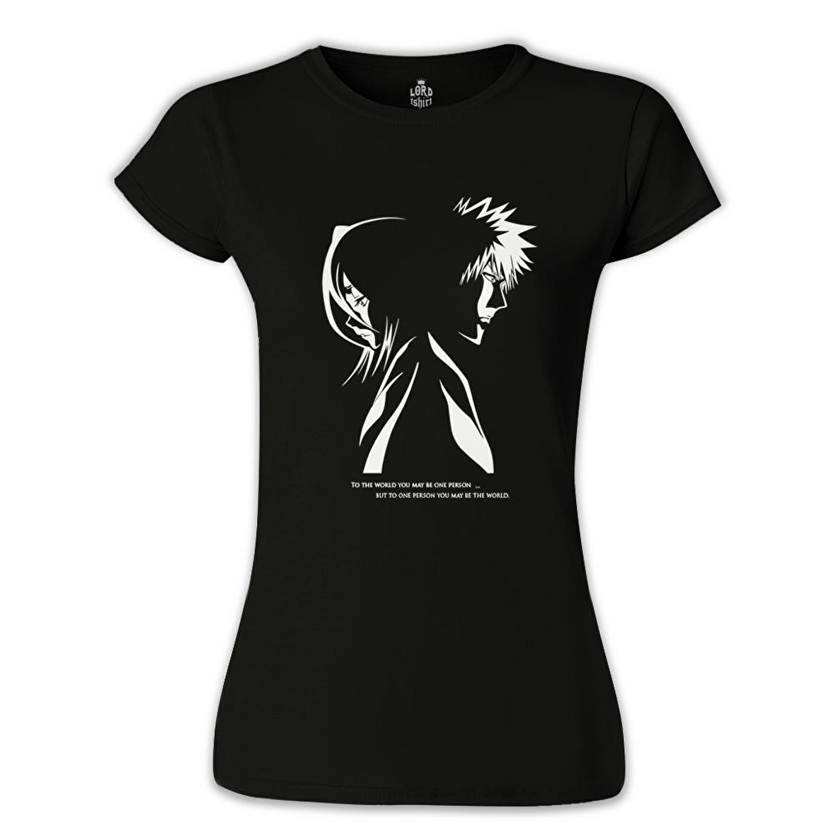 Bleach - The One  Siyah Kadın Tshirt