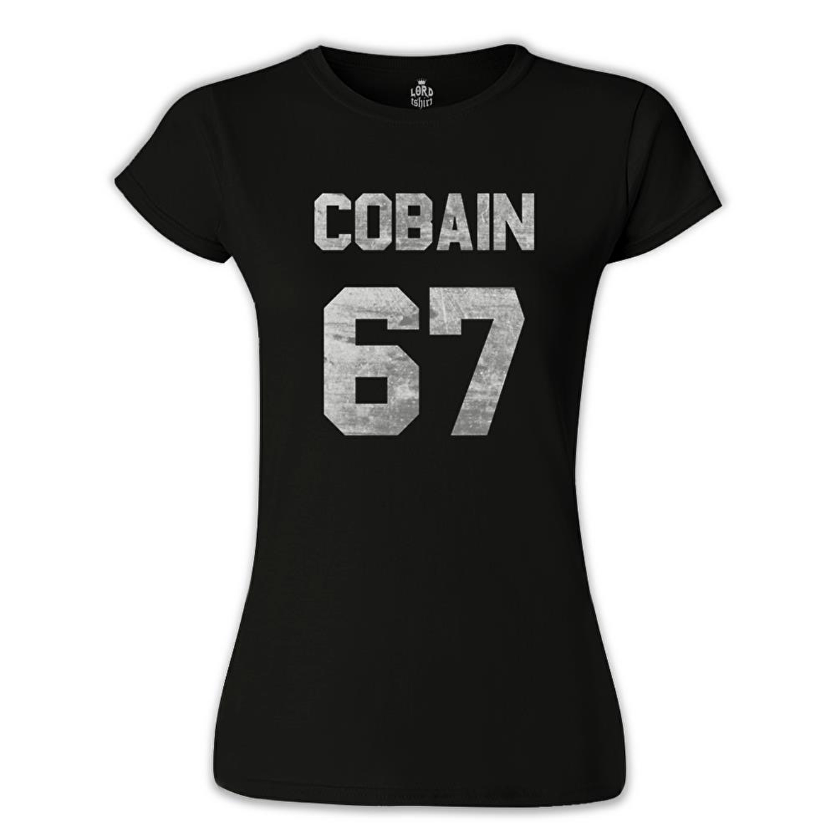 Kurt Cobain - 67 Siyah Bayan Tshirt
