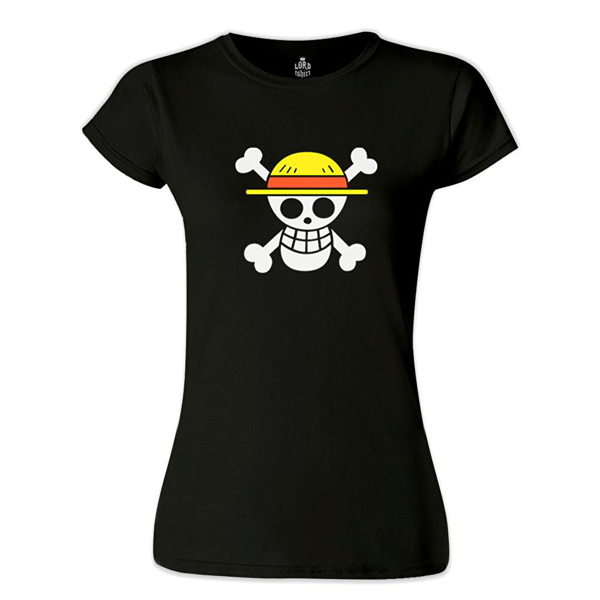 One Piece - Logo Siyah Bayan Tshirt