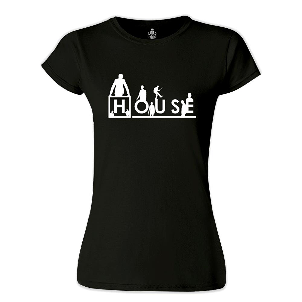 House - Thing is Siyah Bayan Tshirt