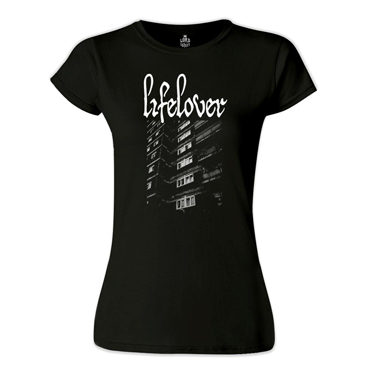 Lifelover Siyah Bayan Tshirt