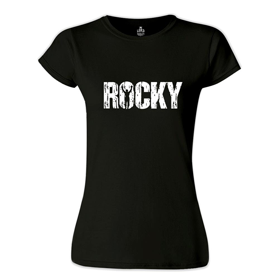Rocky - Win Siyah Bayan Tshirt