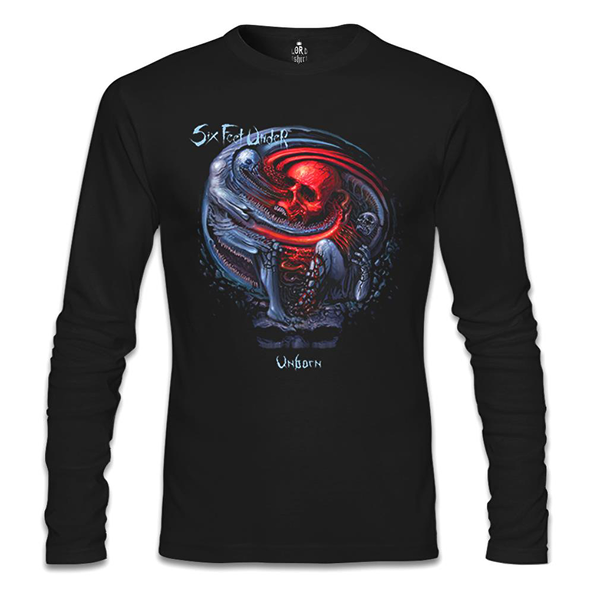 Six Feet Under - Unborn Siyah Erkek Sweatshirt
