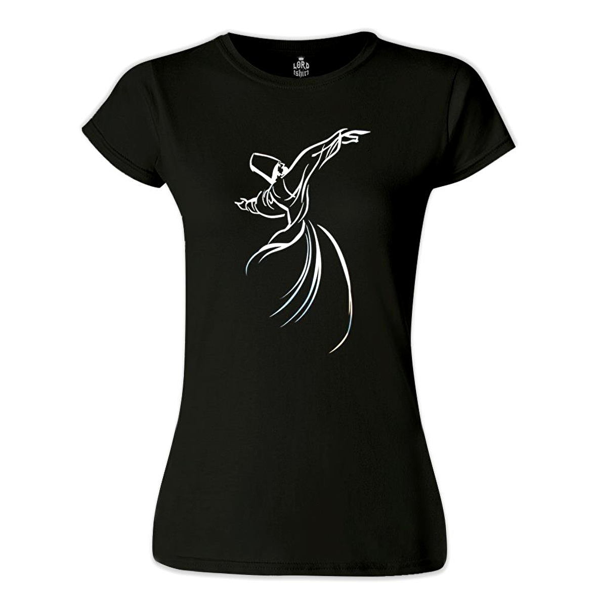 Mevlana Siyah Bayan Tshirt