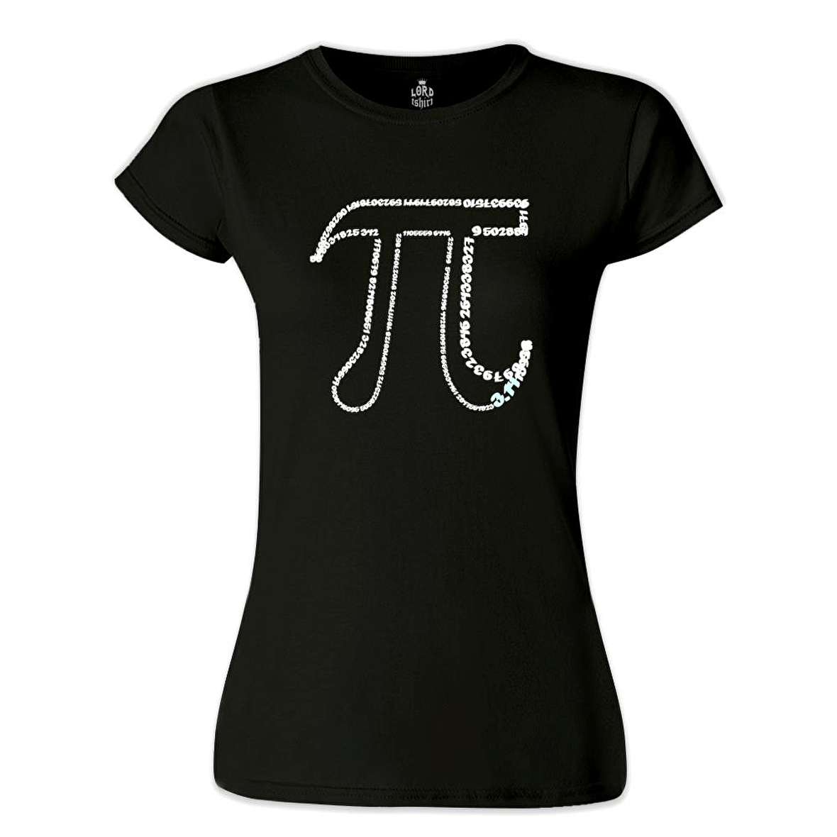 Matematik - Pi 14 Siyah Bayan Tshirt