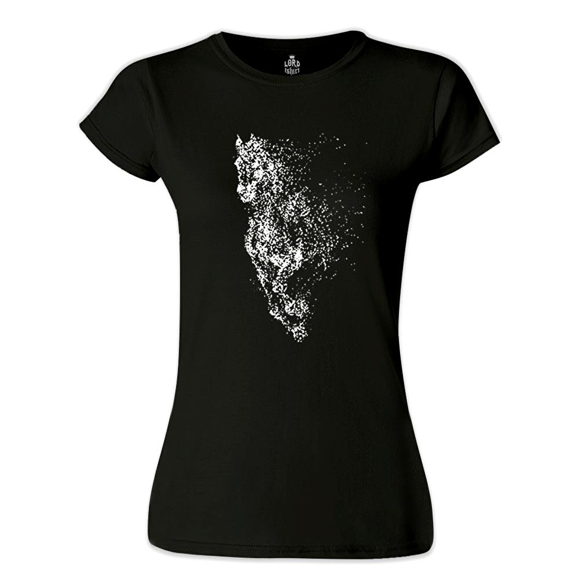 At 9 Siyah Bayan Tshirt