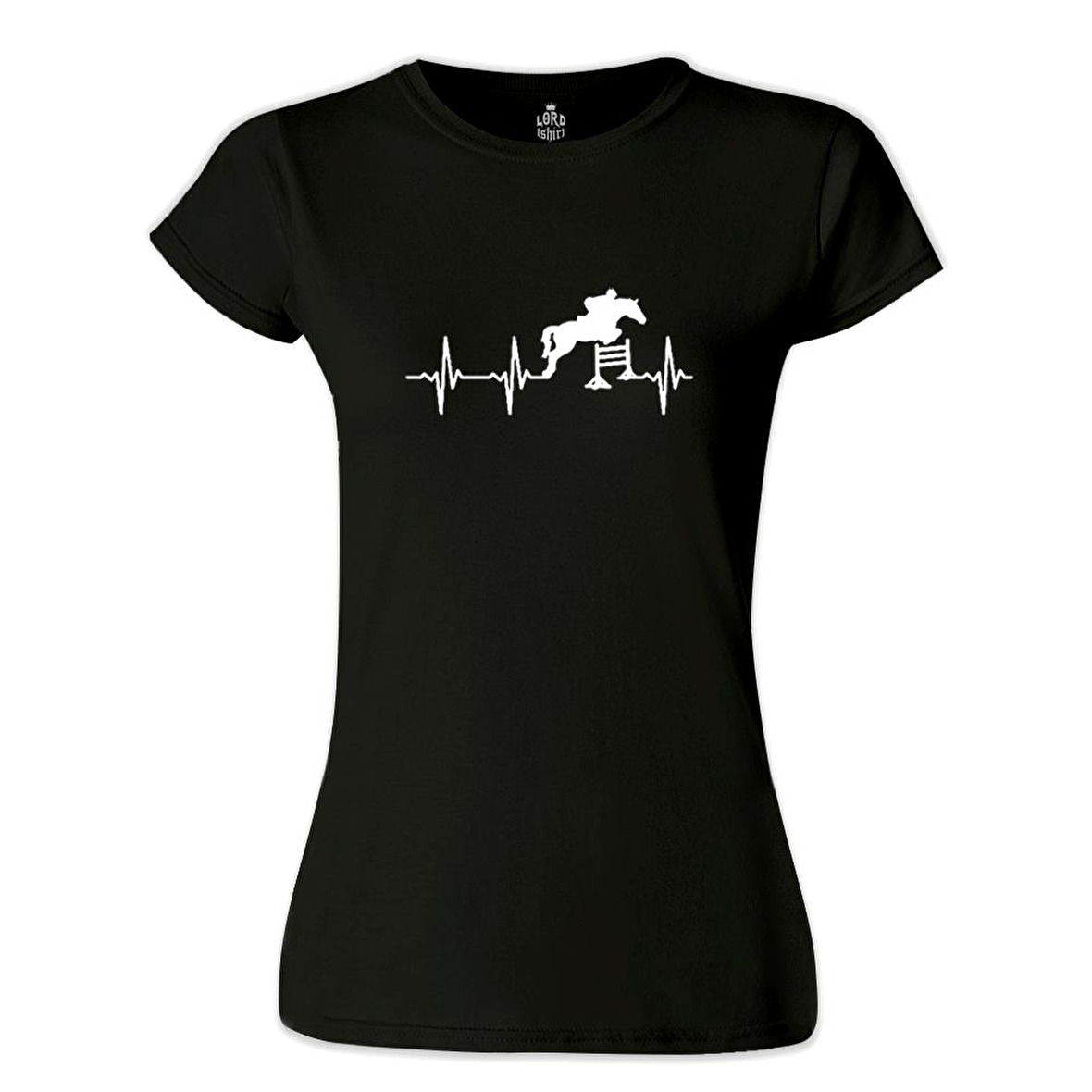At 10 Siyah Bayan Tshirt