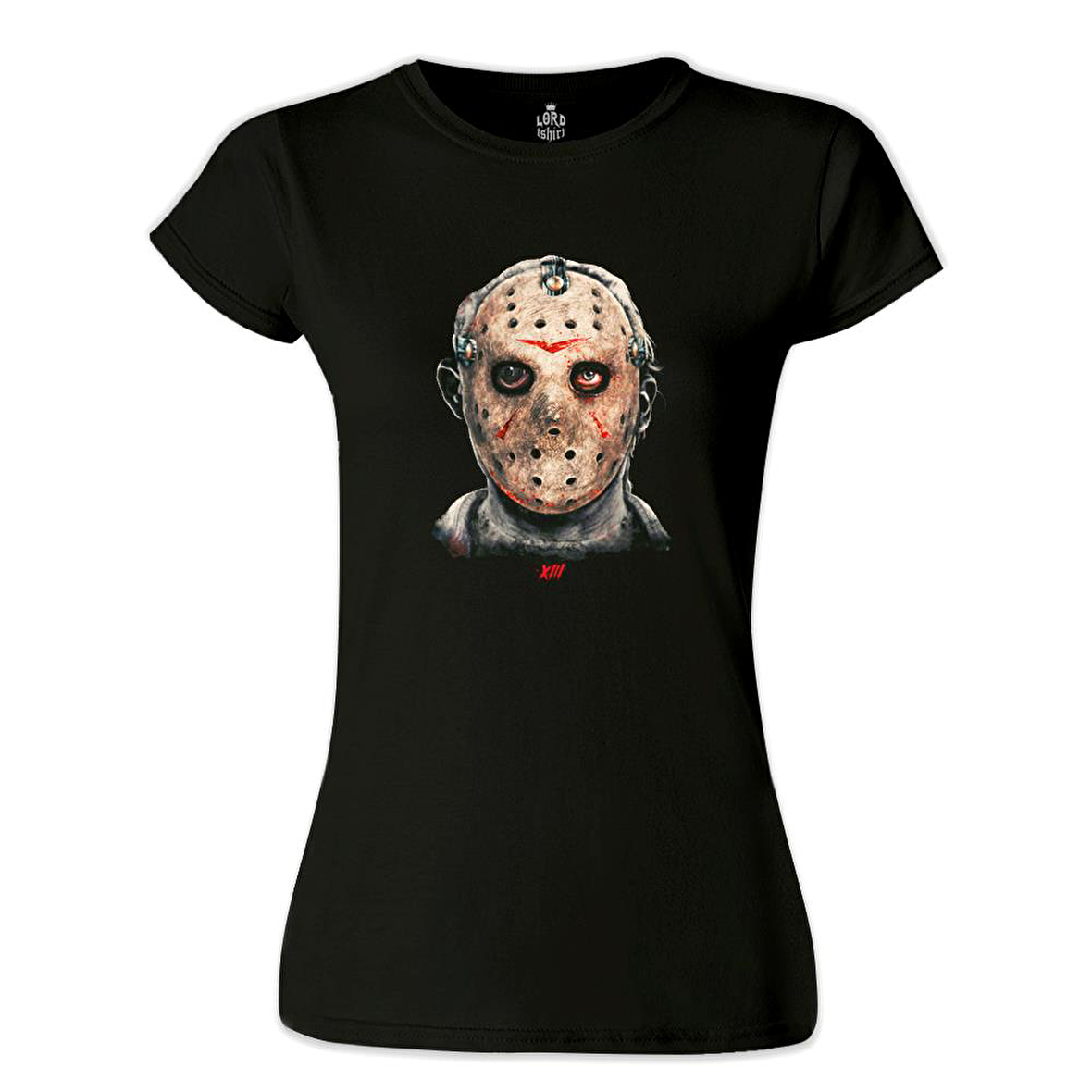 Friday the 13 - Jason Voorhees Siyah Bayan Tshirt
