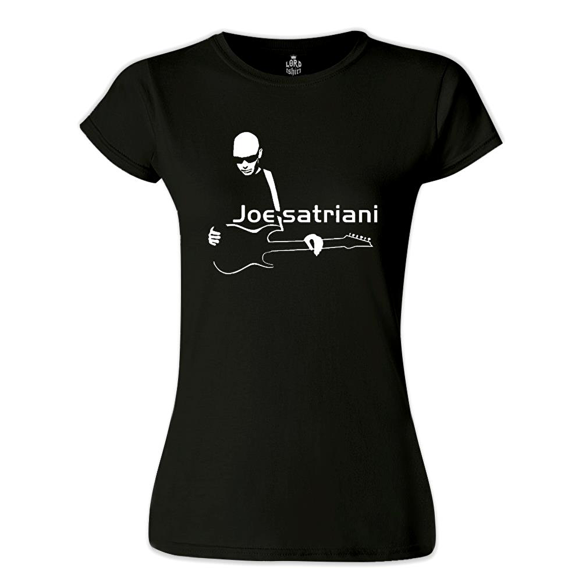 Joe Satriani - Gitar Siyah Bayan Tshirt