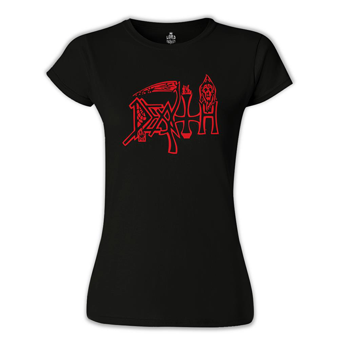 Death - Logo Siyah Bayan Tshirt