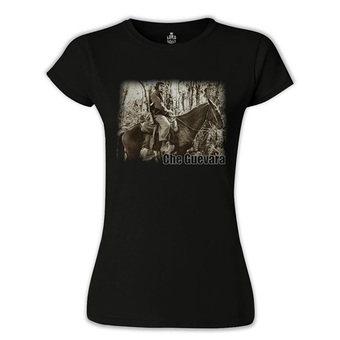Che Guevara 1  Siyah Bayan Tshirt