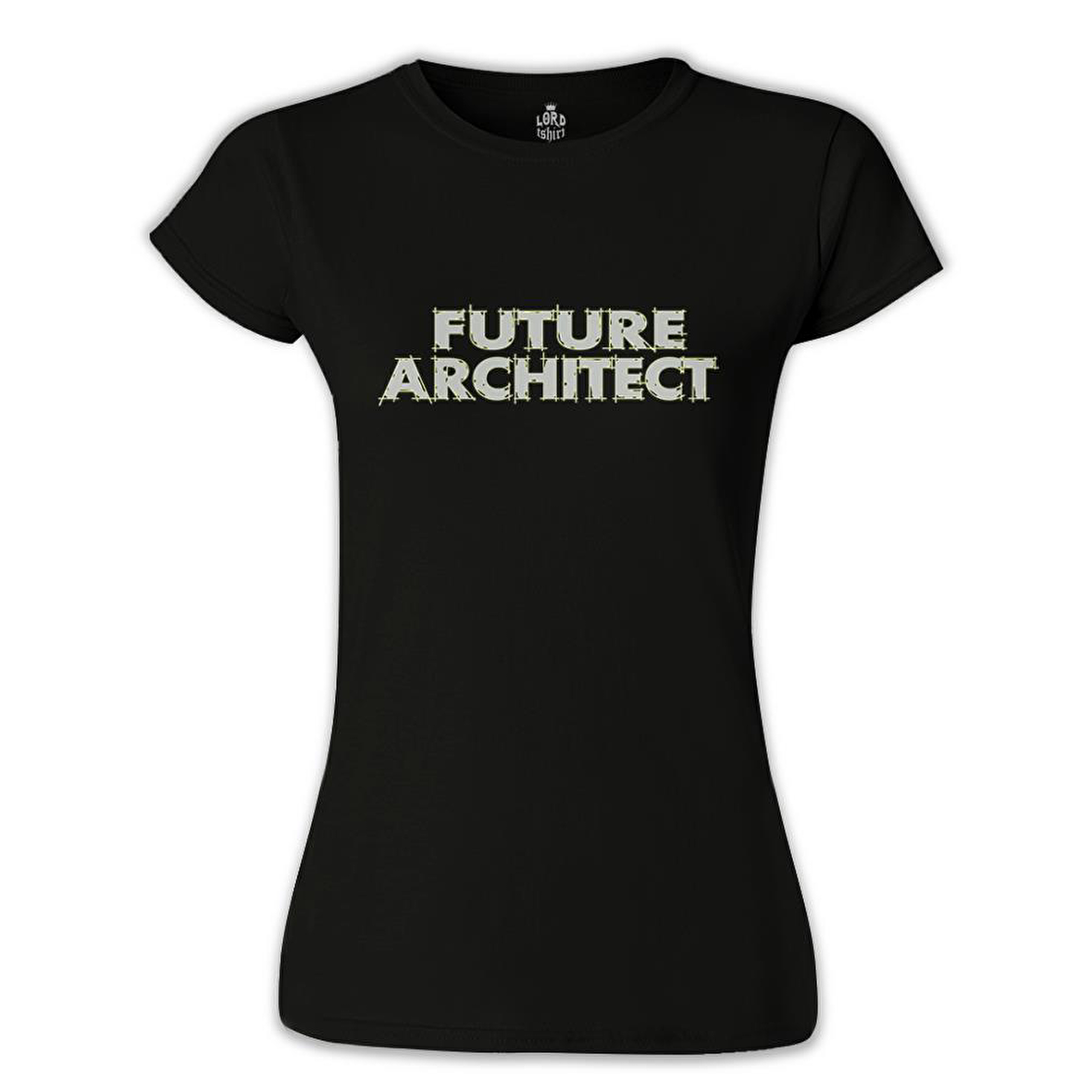 Future Architect Siyah Bayan Tshirt