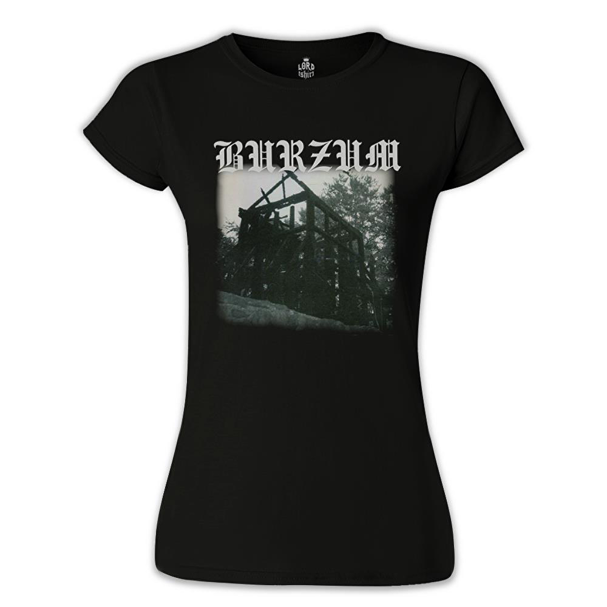 Burzum - Aske Siyah Kadın Tshirt