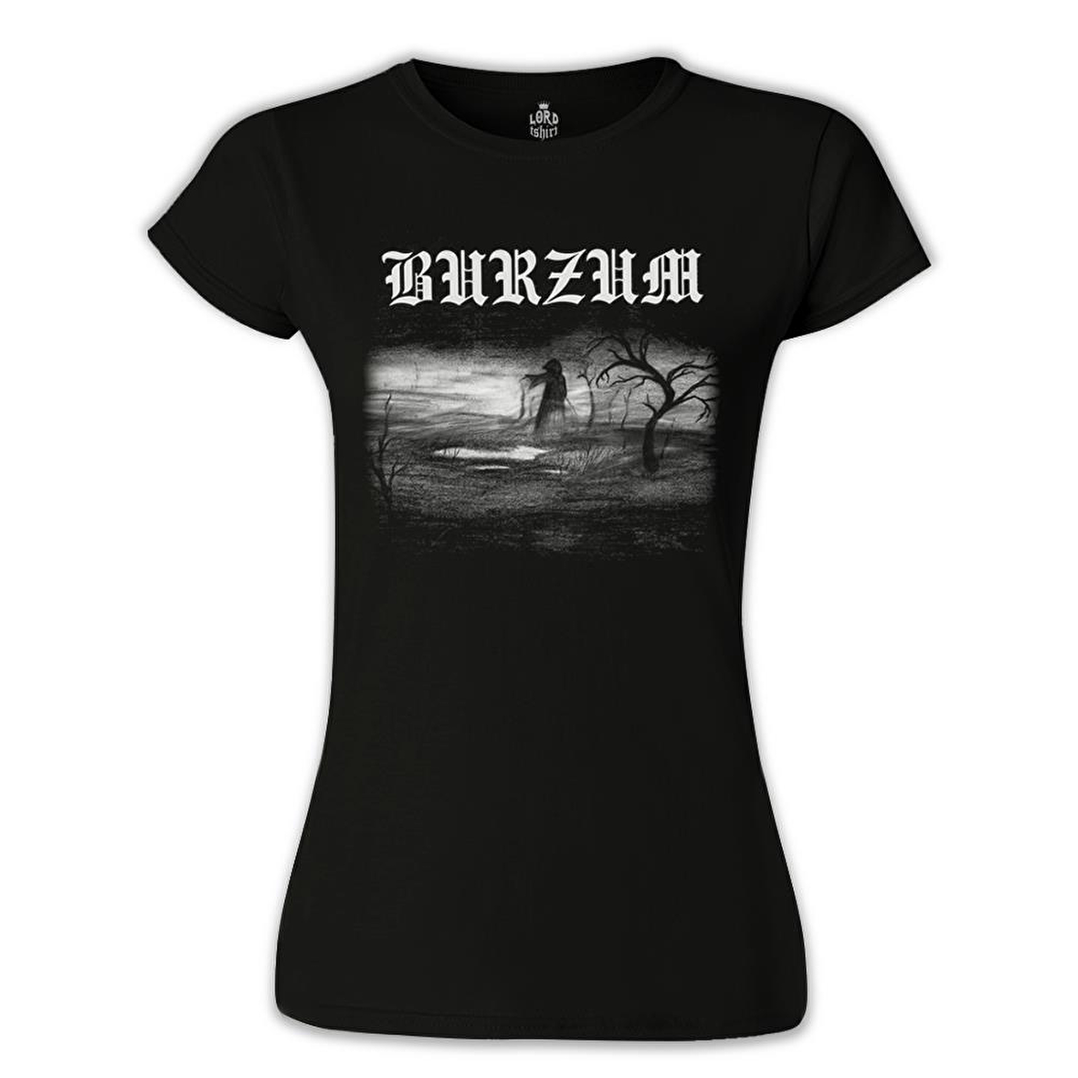 Burzum - 1992 Siyah Kadın Tshirt