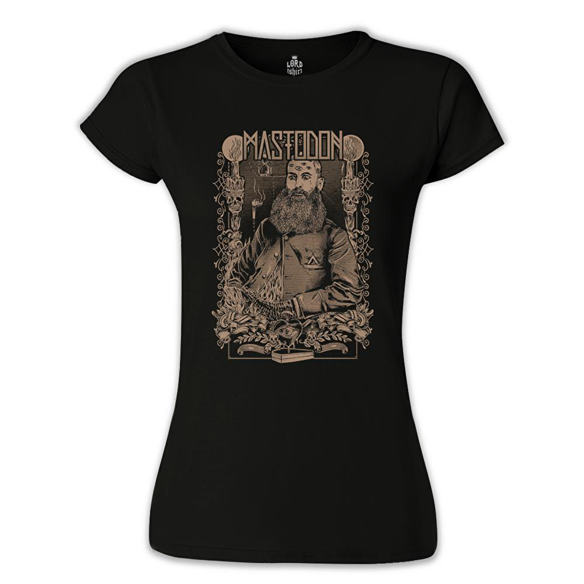 Mastodon 2 Siyah Bayan Tshirt