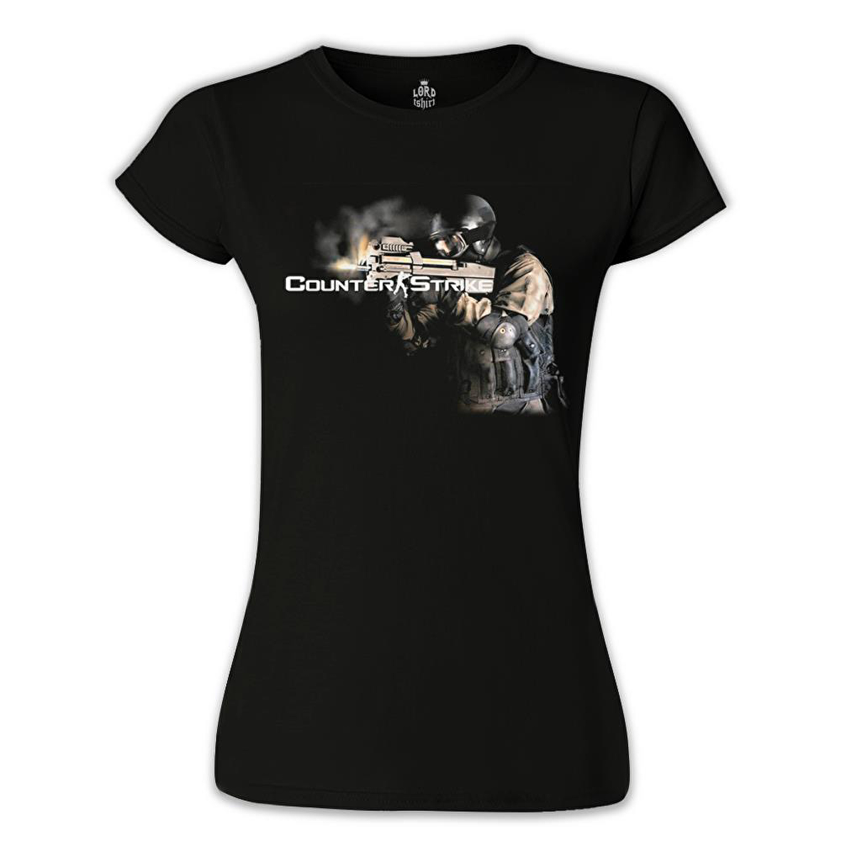 Counter Strike 2 Siyah Bayan Tshirt