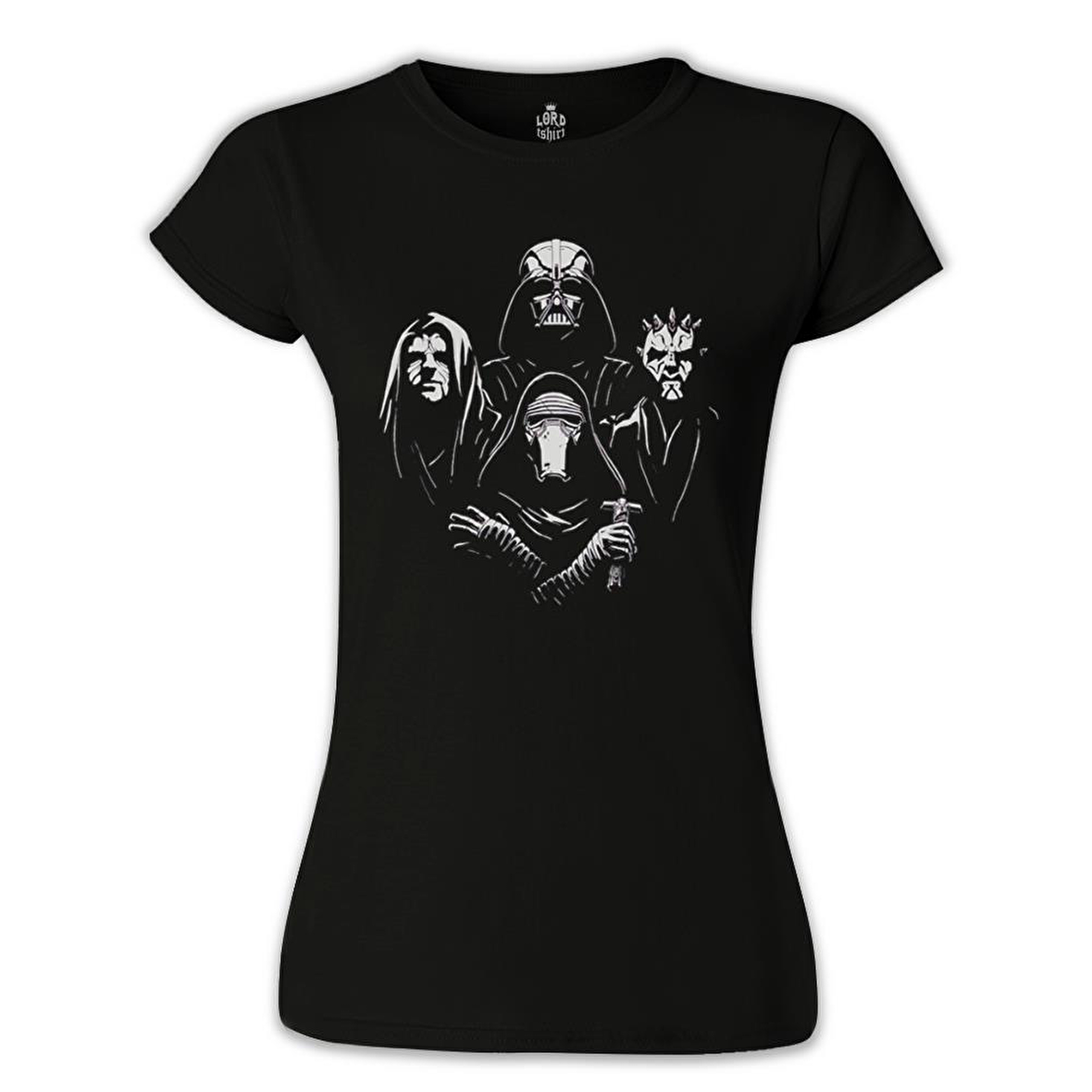 Star Wars - Kings Siyah Kadın Tshirt
