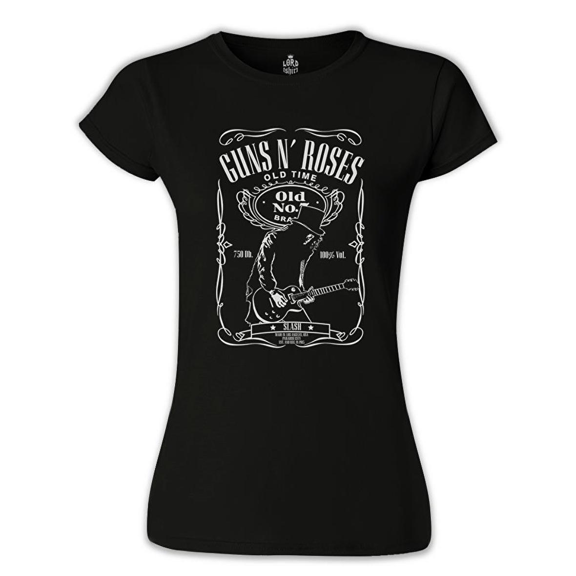 Guns N' Roses - Old Time Siyah Bayan Tshirt