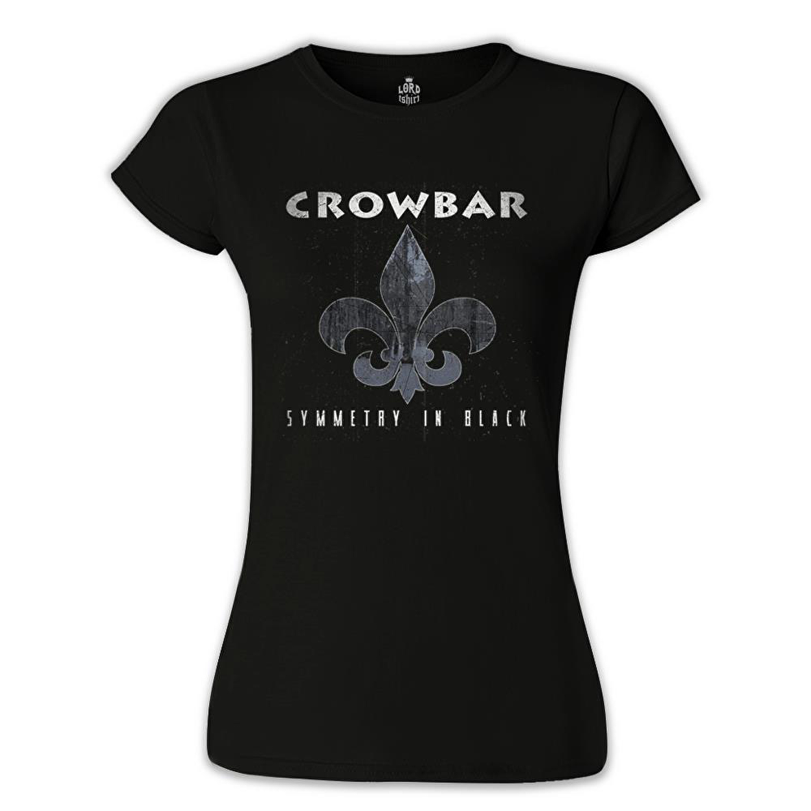 Crowbar - Symmetry in Black Siyah Bayan Tshirt