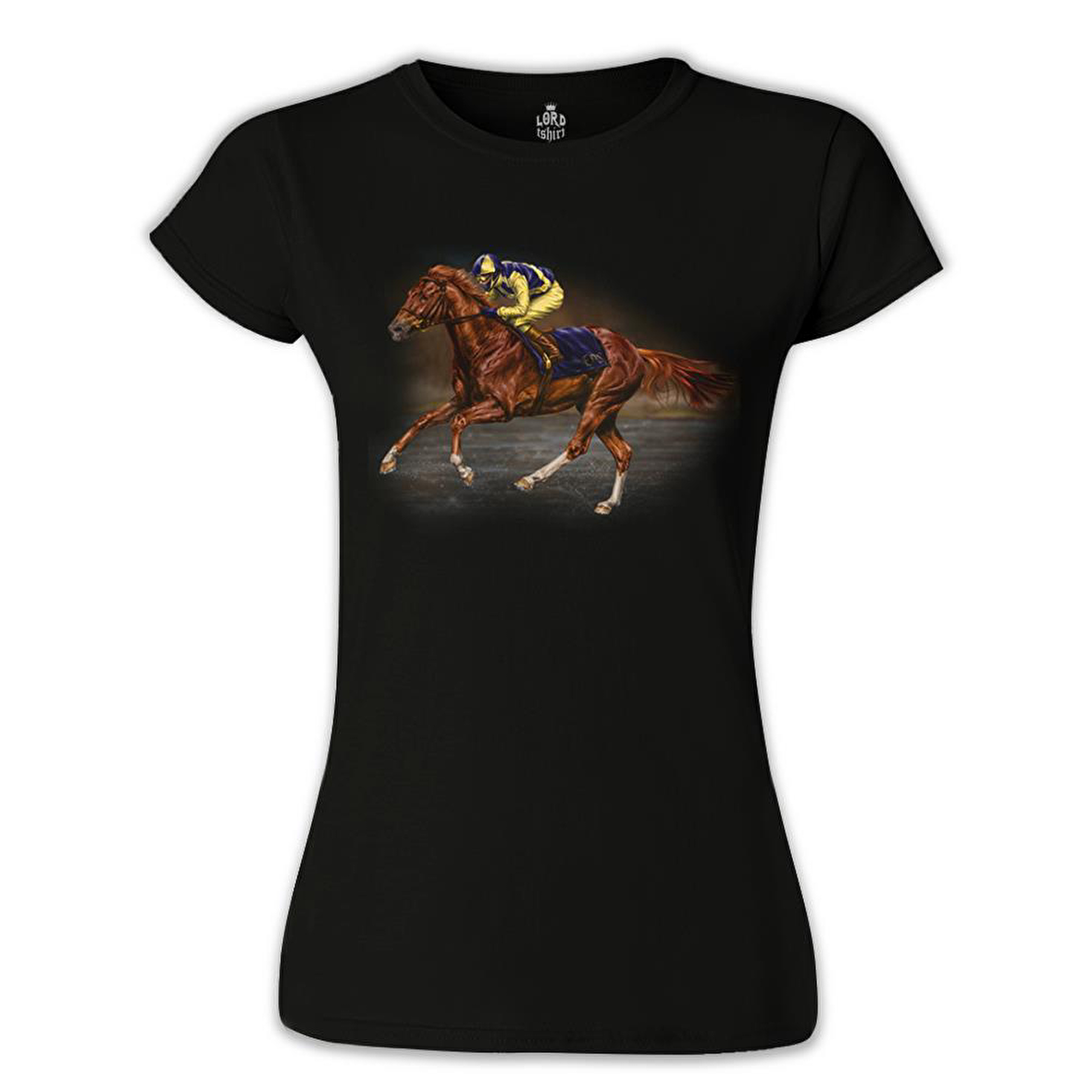 At 7 Siyah Bayan Tshirt