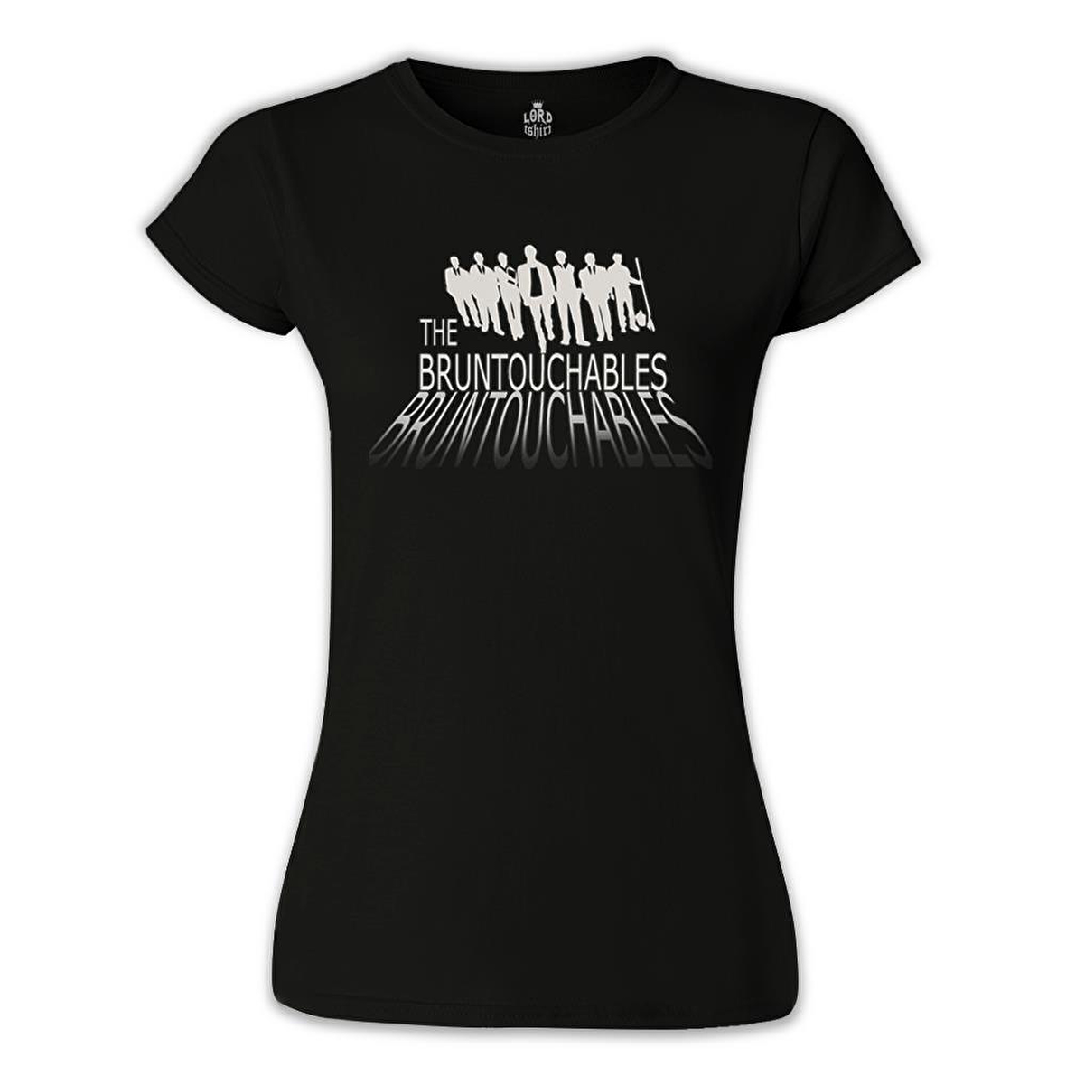 The Bruntouchables Siyah Bayan Tshirt