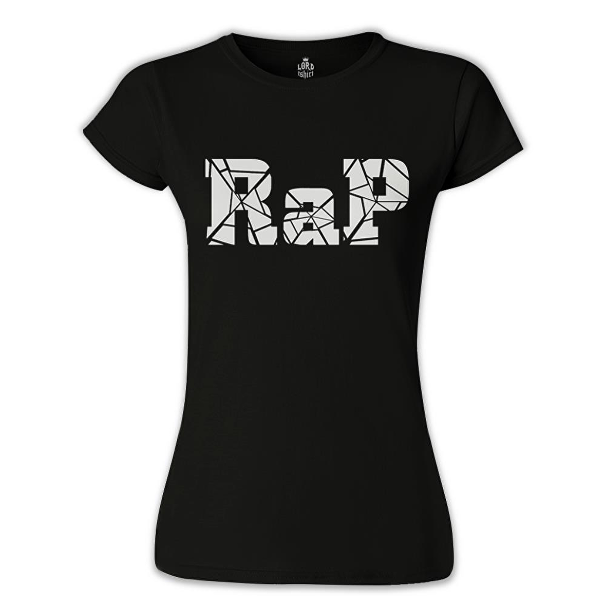 RAP Logo Siyah Bayan Tshirt