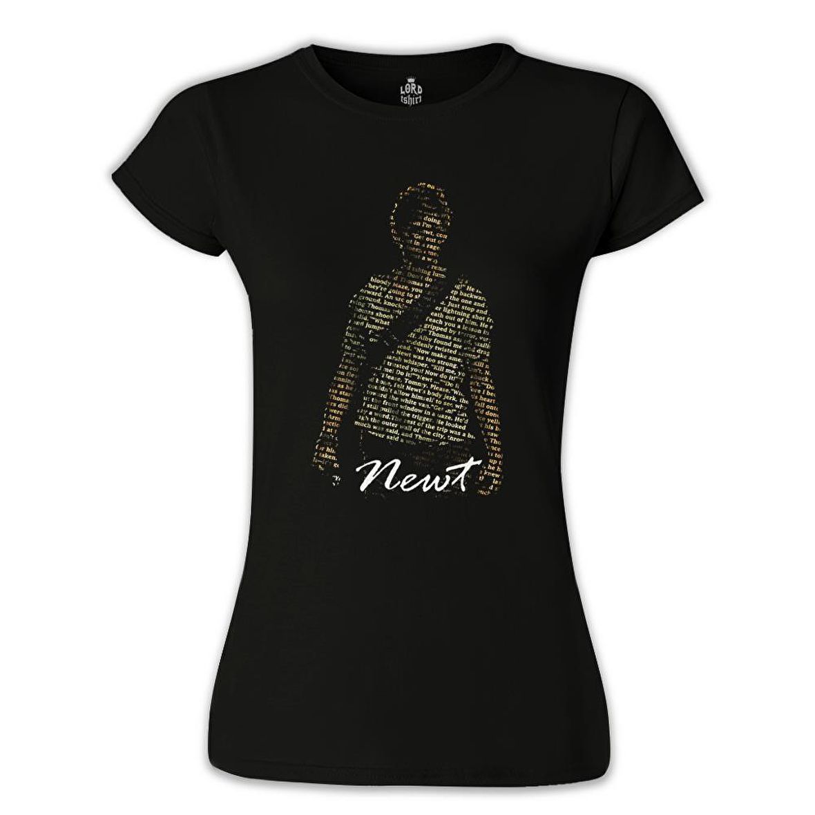 The Maze Runner - Newt Siyah Bayan Tshirt