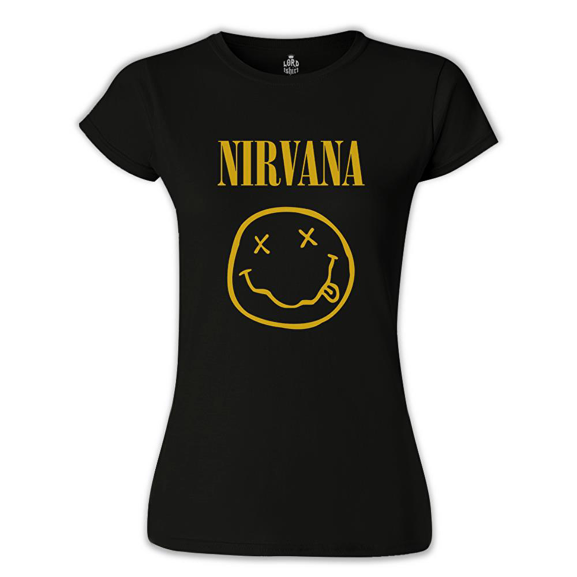 Nirvana - Come As You Are Siyah Kadın Tshirt