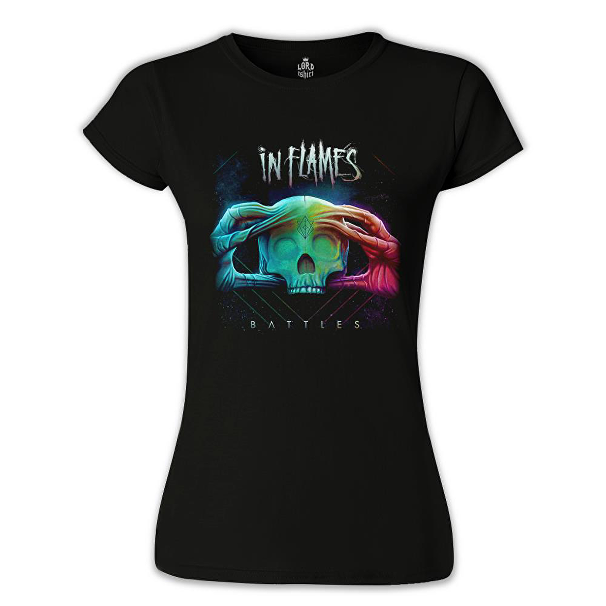 In Flames - Battles Siyah Bayan Tshirt